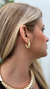 Brinco Gota click Lisa Ouro Dourado - comprar online
