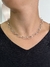 Choker colmeia Ouro branco - loja online