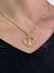 Colar Nossa Senhora Coração Ouro Dourado - comprar online