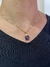 Colar pingente luxo colorido ouro dourado - loja online