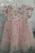 Vestido Florido com Tule