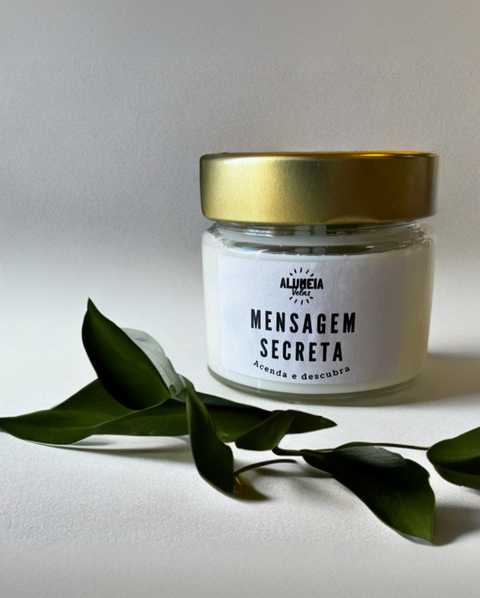 Vela Mensagem Secreta 210g - Eu Gosto de Você