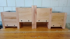 Maceta Escalera con Patas Madera - Tienda Peyote