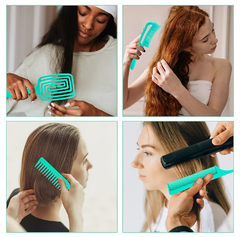 Escova de cabelo desembaraçante, Escova para Afro Curly, Coily, Cabelo comprido na internet