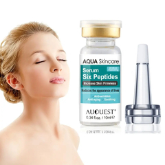 Six Peptides Liquid Serum, Ácido Hialurônico Q10, Antirrugas, Colágeno Clarea - comprar online