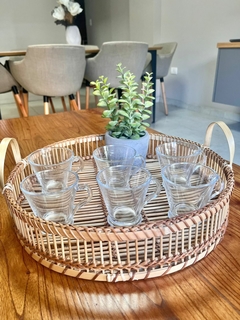 Tazas de vidrio por unidad