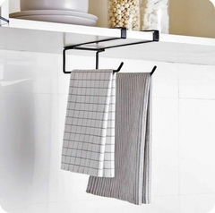 Porta Rollo de cocina metálico doble - comprar online