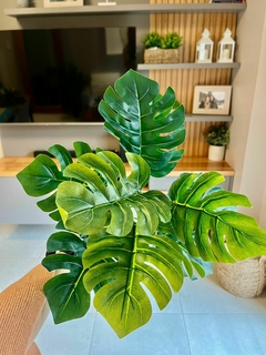 Ramo artificial Costilla de Adán 40 cm (9 hojas) - comprar online