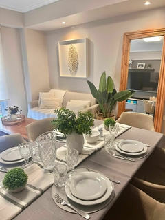 Mantel impermeable (tela engomada simil lino)