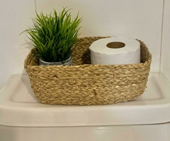 Canastita fibras naturales - comprar online