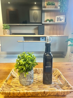 Aceitero de vidrio