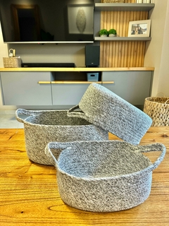 Set x3 canastas