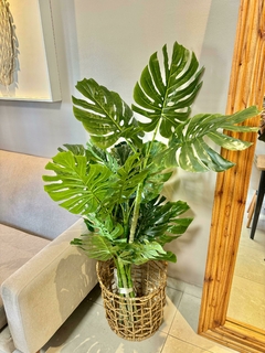 Planta Artificial costilla de Adán 142 cm (no incluye base, ni portamacetas)