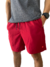 Short Praia Masculino Liso Vermelho - Boss
