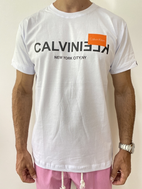 Camiseta Masculina Amarela - Calvin Klein