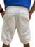 Bermuda Masculina Sarja Branca - Polo na internet