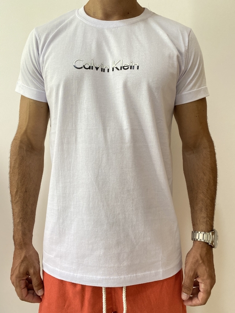 Camiseta Masculina Amarela - Calvin Klein