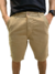 Bermuda Masculina Sarja Cáqui - Polo