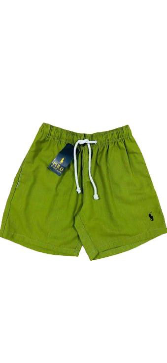 Short Masculino Linho Verde - Polo