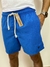 Short Masculino Linho Básico Bordado