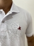 Camisa Polo Masculina Branca - Brooksfield na internet