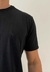 Camiseta Masculina Estonada Preta - Reserva na internet