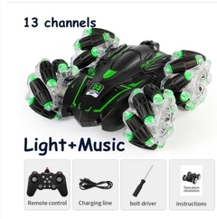 Controle remoto Drift Stunt Car para crianças, carro off-road, máquina de corrida, veículo modelo, presente, 4WD RC, rotação de 360 graus - comprar online
