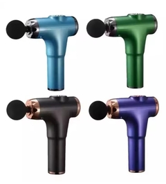 Pistola Massageadora Fascial Gun Eletrica Corporal Portatil Leve e Silenciosa