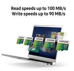 Cartão Samsung SD Micro TF 64GB 128GB 256GB 512GB