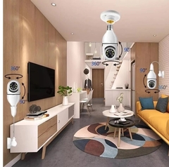 Imagem do Mini IP Câmera Wifi sem fio visão noturna microfone auto falante acesso remoto aplicativo