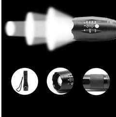 Lanterna Tática Militar X900 LED Super Potente Recarregável - loja online