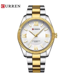 Imagem do CURREN-Relógio Masculino de Quartzo Ultra Fino, Aço Inoxidável, Simples, Negócios, Casual, Moda, Relógio Masculino