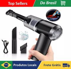 Aspirador Portátil Automotivo Potente Recarregável
