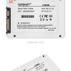 Goldenfir-SSD SATAIII para Laptop, Disco Rígido de Estado Sólido, 120GB, 128GB - comprar online