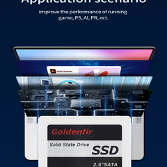Goldenfir-SSD SATAIII para Laptop, Disco Rígido de Estado Sólido, 120GB, 128GB - comprar online