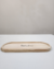 Bandeja de Madeira Retangular p/ Banheiro Lavabo 20x11,5cm Pés de Silicone | Kit Sabonete Difusor