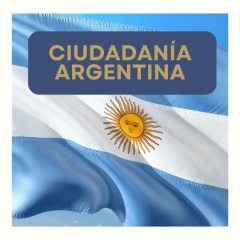 CIUDADANÍA ARGENTINA