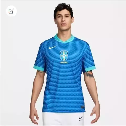 Camisa Seleção Brasileira - Temporada 24/25 - Azul - Nike