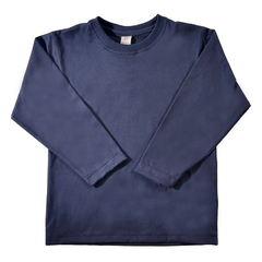 2466 Remera nene One manga larga azul marino