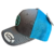 BONE CINZA TELA AZUL LOGO TURQUESA TUFF na internet