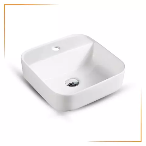 BOWL DE LOZA CUADRADO BLANCO 150A