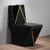 INODORO ONE PIECE DIAMOND BLACK GOLD PREMIUM 70*37*83.5 CM