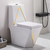 INODORO ONE PIECE DIAMOND WHITTE GOLD PREMIUM 70*37*83.5 CM en internet