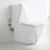 INODORO ONE PIECE DIAMOND WHITTE GOLD PREMIUM 70*37*83.5 CM - tienda en línea