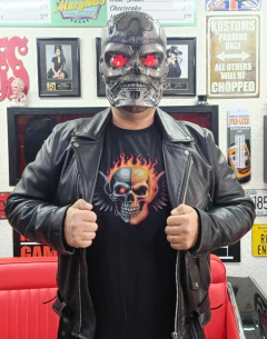 Flaming Skull na internet