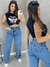 Calça Jeans Wide Leg Feminina