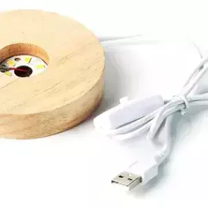 Base de Led para Pedras Naturais (usb)