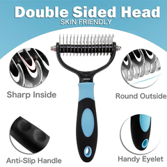 Escova Pet Profissional Deshedding , Dematting, Pente Câo e Gato na internet