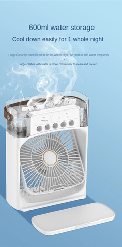 Imagem do Ventilador portátil para Escritório com Umidificador de Ar