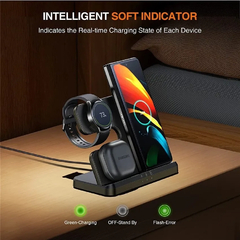 Suporte do Carregador para Samsung 3 em 1